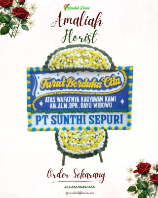 Papan Bunga Duka di Dolok Batu Nanggar